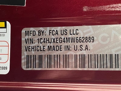 2021 Jeep Wrangler Unlimited Sahara High Altitude 4x4