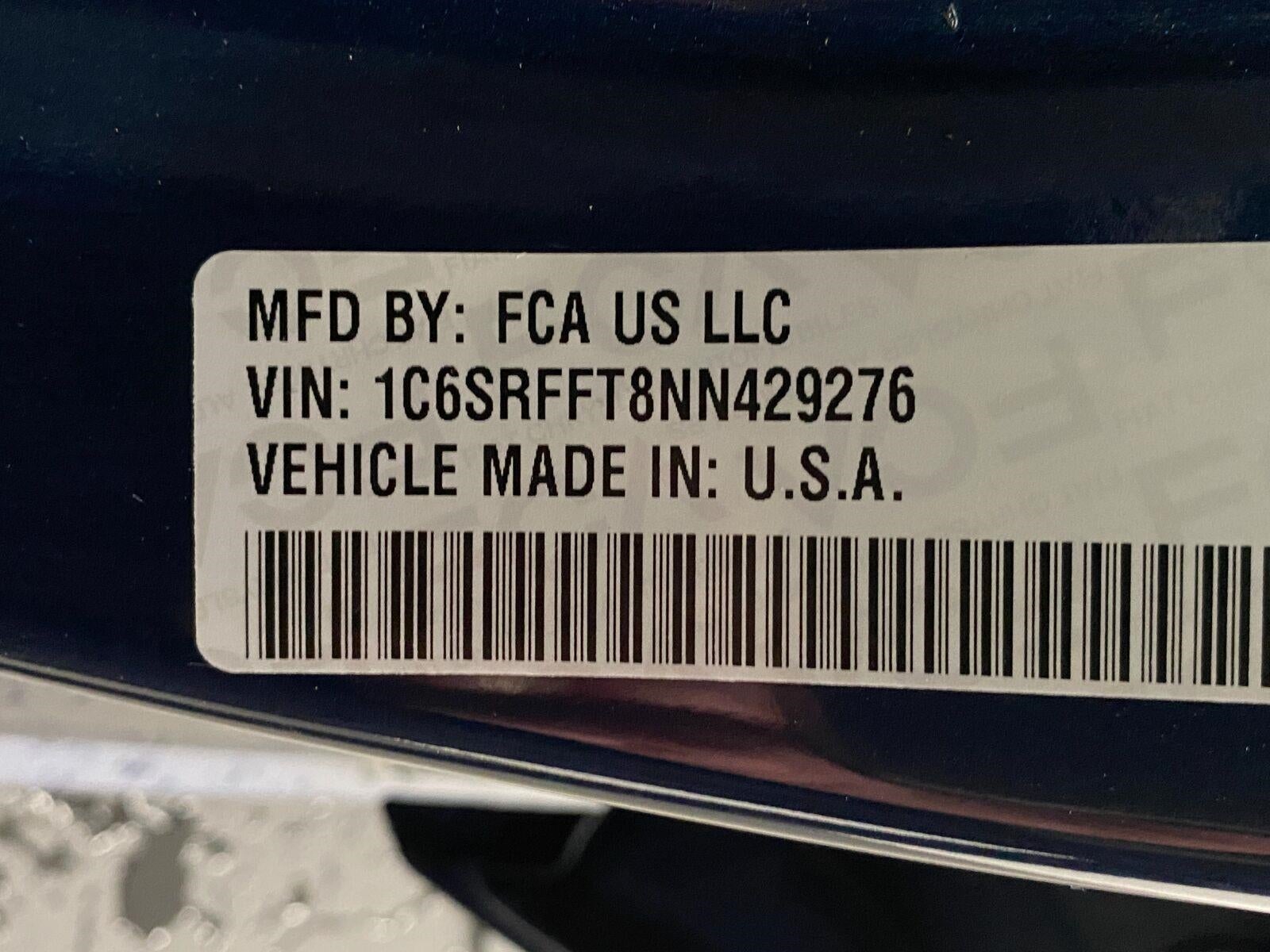 2022 RAM 1500 Big Horn 4x4 Crew Cab 5'7 Box