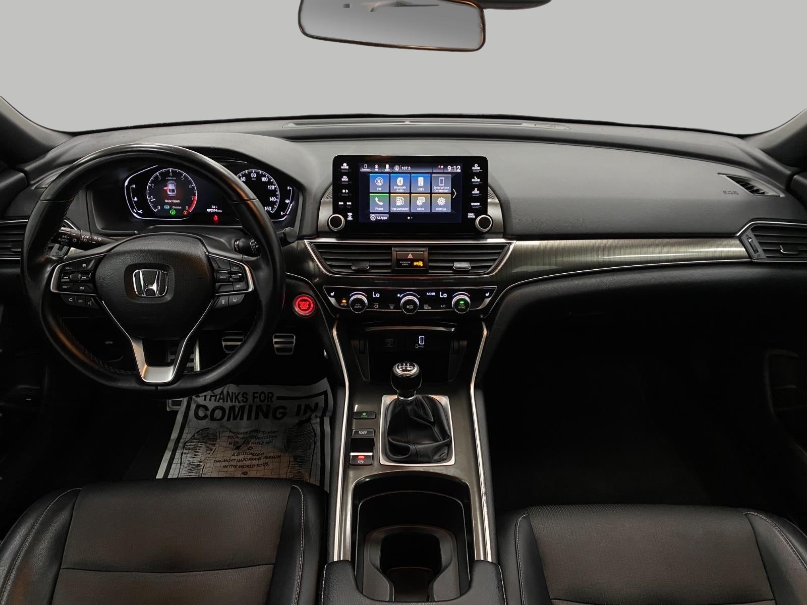 2018 Honda Accord Sedan Sport 2.0T Manual