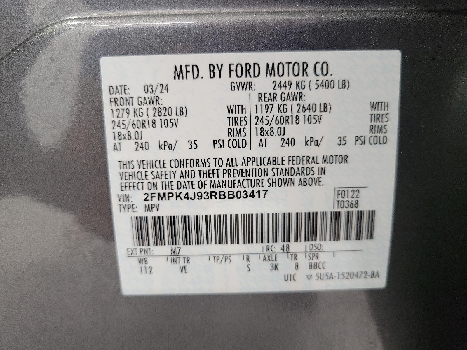 2024 Ford Edge SEL AWD