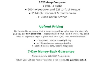 2023 Jeep Compass Latitude Lux 4x4