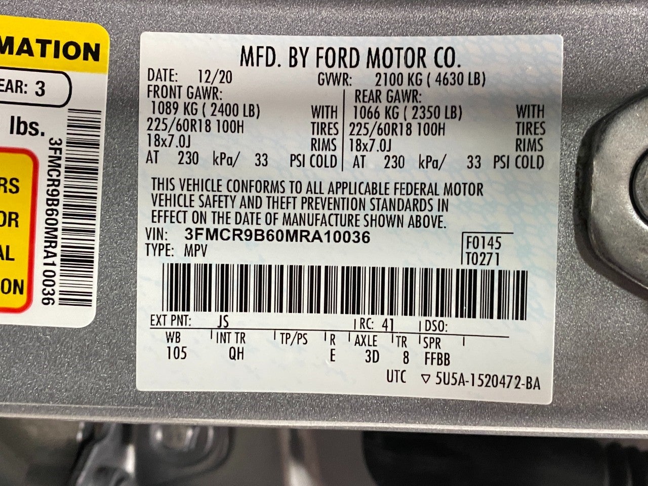 2021 Ford Bronco Sport Big Bend 4x4