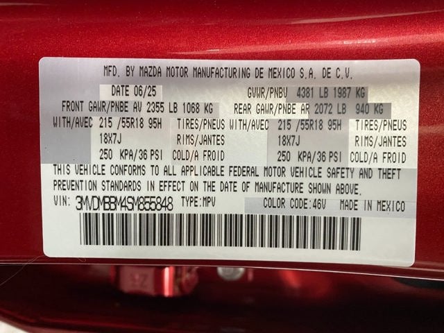 2025 Mazda Mazda CX-30 2.5 S Select Sport AWD