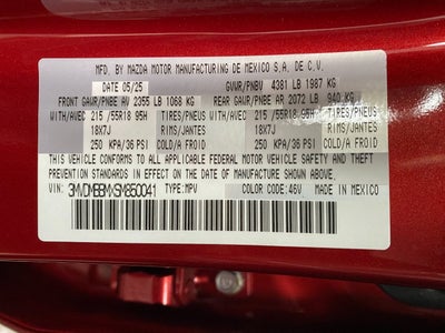 2025 Mazda Mazda CX-30 2.5 S Select Sport AWD