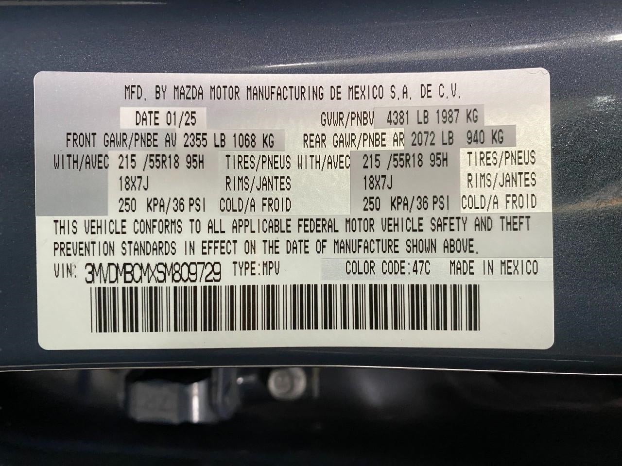 2025 Mazda Mazda CX-30 SPORT UTILITY