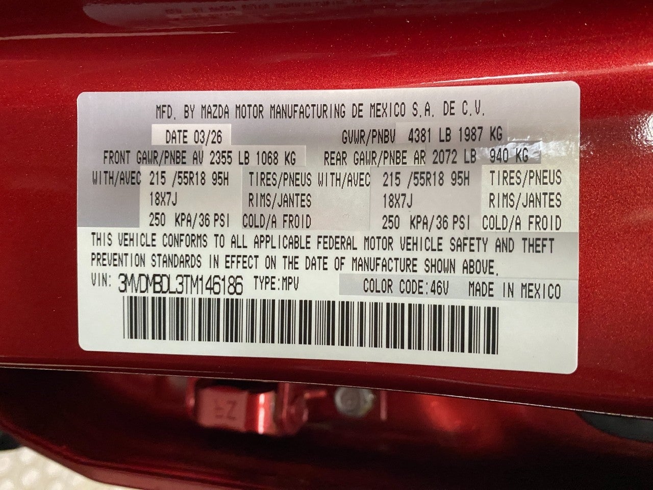 2026 Mazda Mazda CX-30 2.5 S Premium AWD