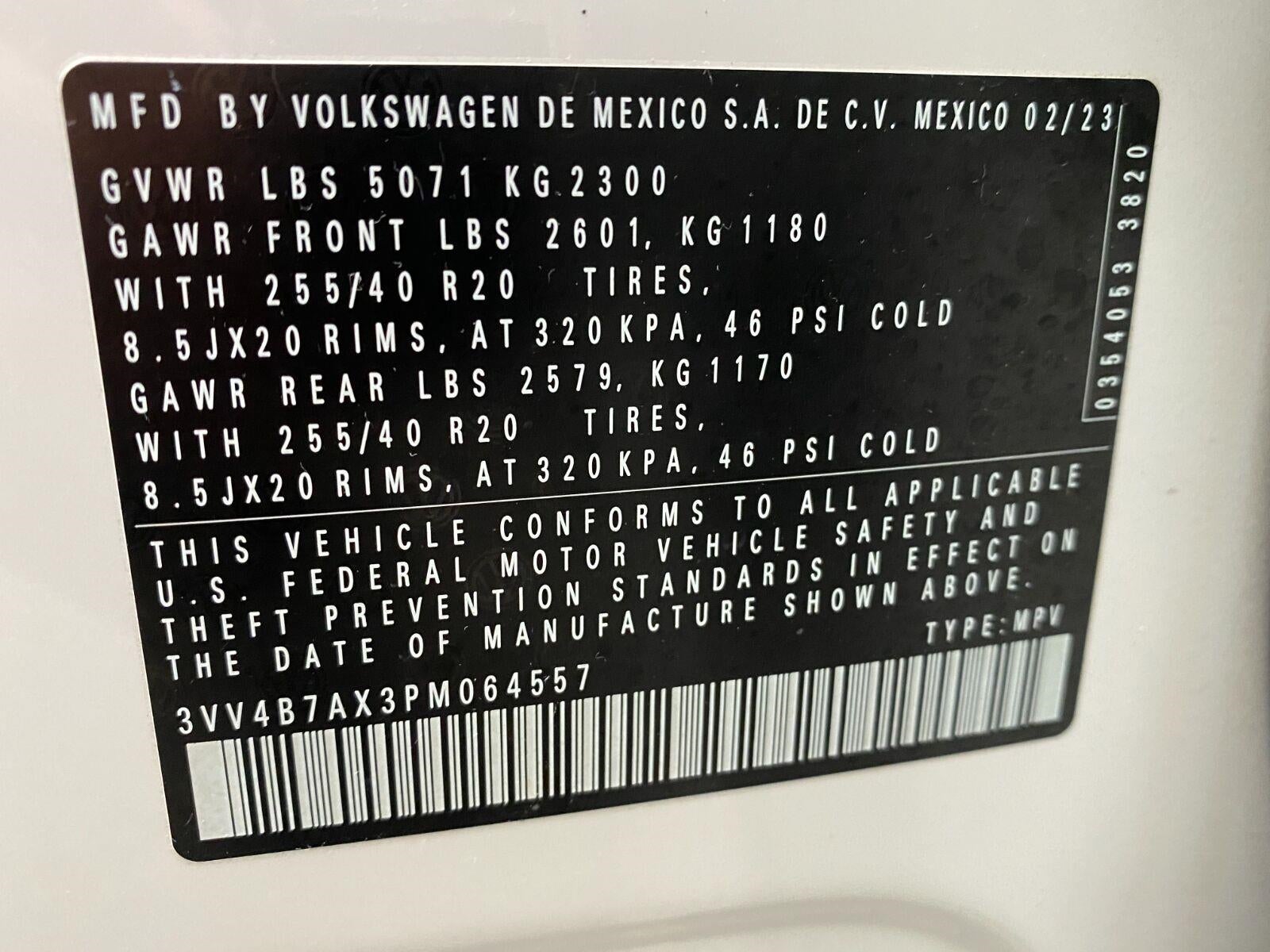 2023 Volkswagen Tiguan 2.0T SEL R-Line 4MOTION