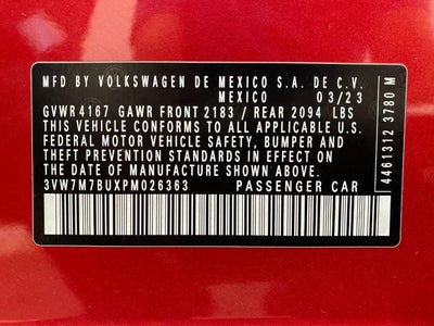 2023 Volkswagen Jetta SE Auto