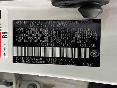 2020 Toyota Avalon Limited