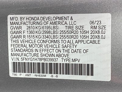 2023 Honda Pilot Touring AWD