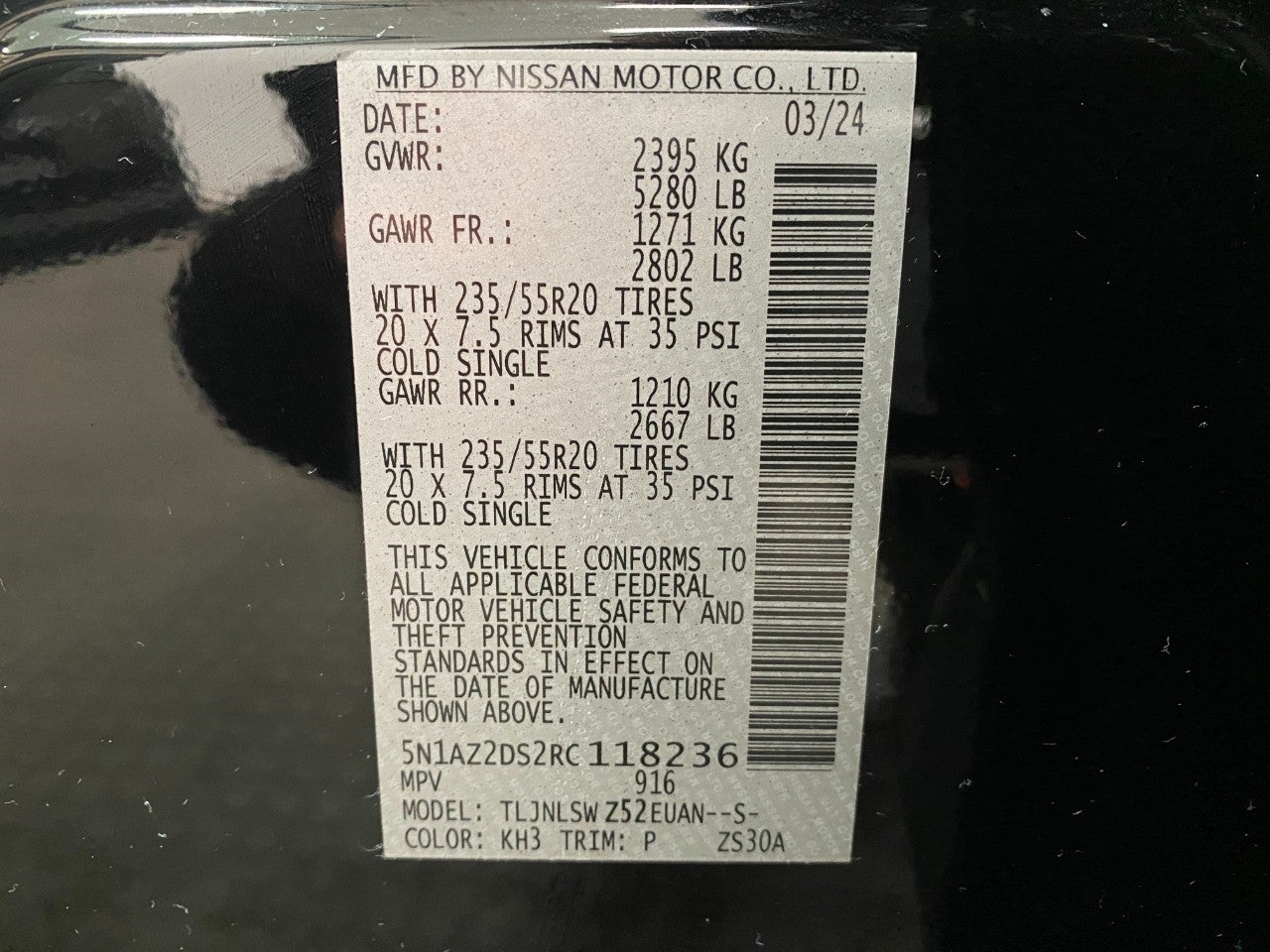 2024 Nissan Murano AWD Platinum