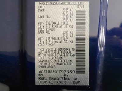 2025 Nissan Rogue AWD SV