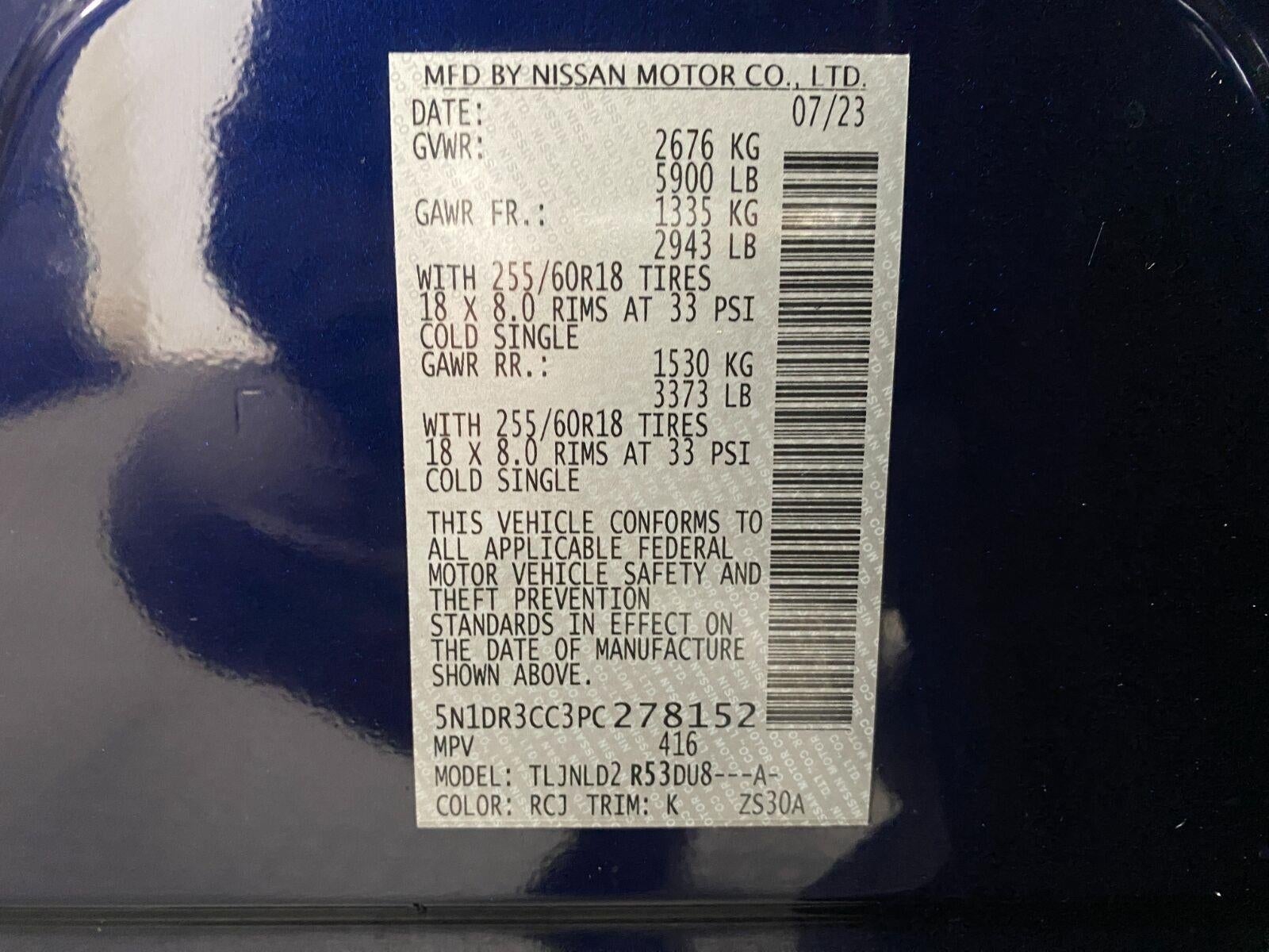 2023 Nissan Pathfinder SL 4WD