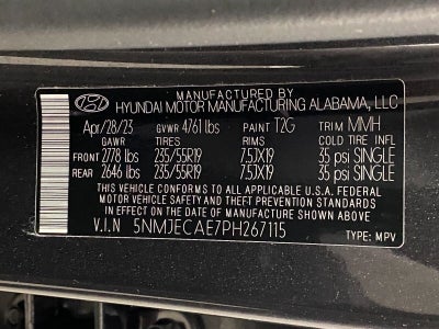 2023 Hyundai Tucson Limited AWD