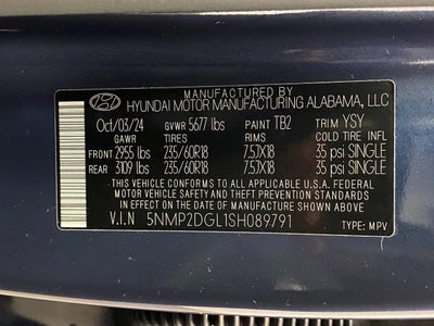 2025 Hyundai Santa Fe SEL AWD