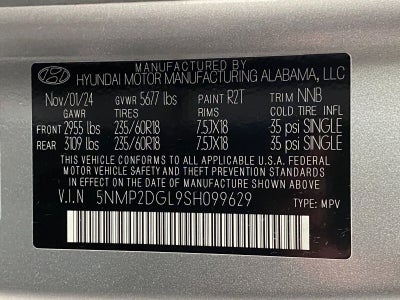 2025 Hyundai Santa Fe SEL AWD