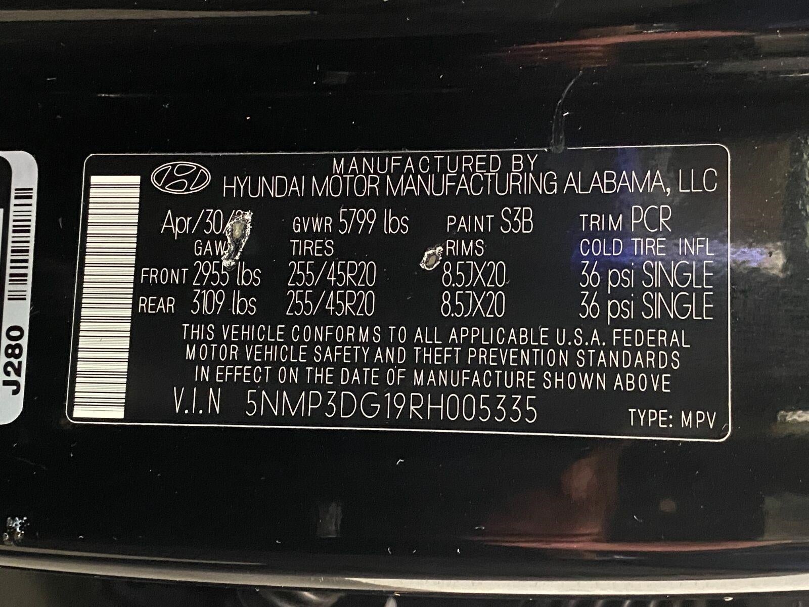2024 Hyundai Santa Fe Hybrid Limited AWD