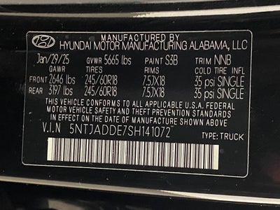 2025 Hyundai Santa Cruz SE AWD