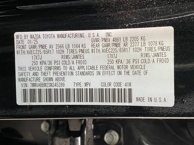 2025 Mazda Mazda CX-50 2.5 S Preferred Package AWD