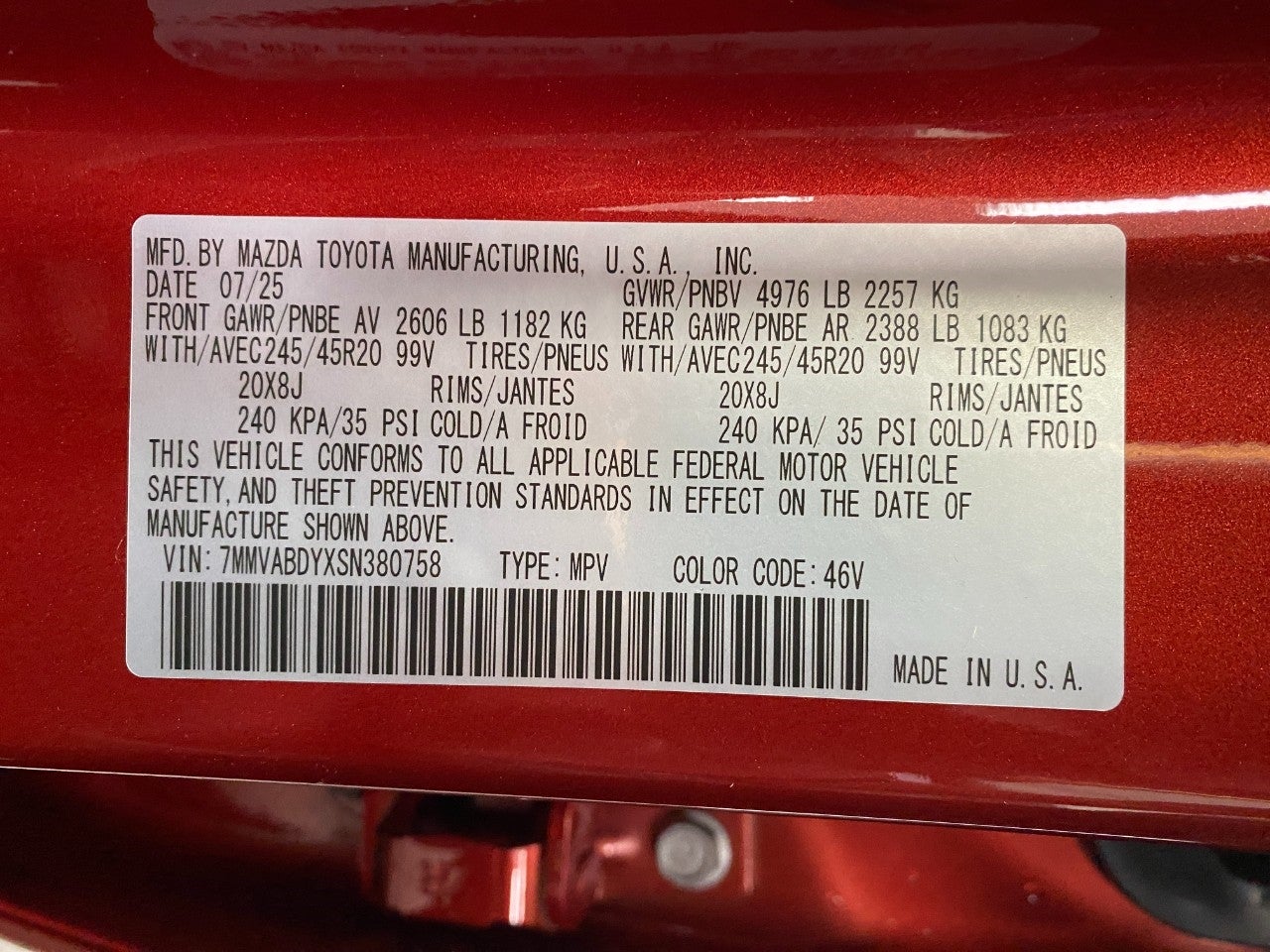 2025 Mazda Mazda CX-50 2.5 Turbo Premium AWD