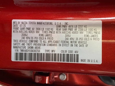 2025 Mazda Mazda CX-50 2.5 Turbo Premium AWD