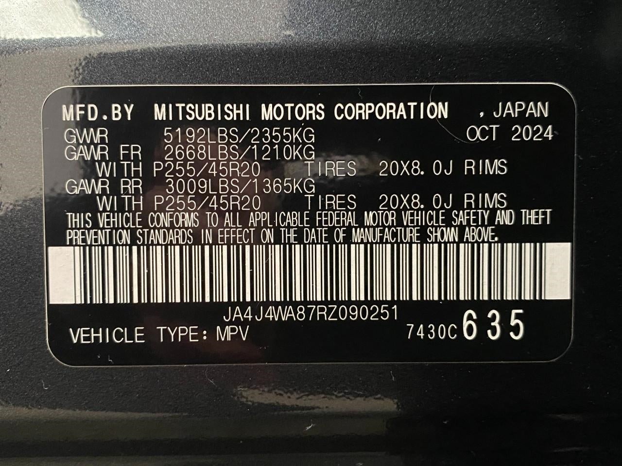 2024 Mitsubishi Outlander SEL S-AWC