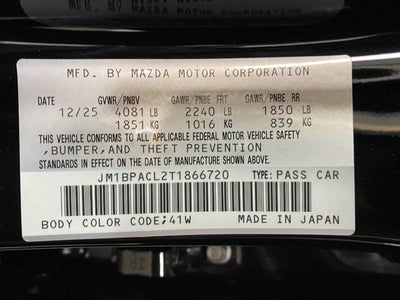 2026 Mazda Mazda3 Sedan 2.5 S Preferred