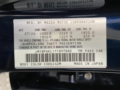 2026 Mazda Mazda3 Hatchback 2.5 S Select Sport