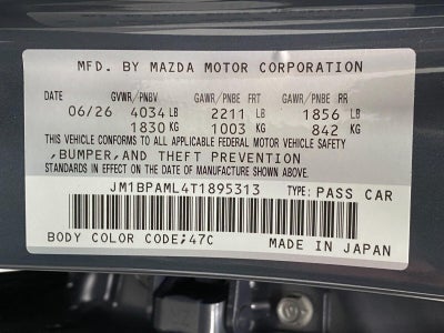2026 Mazda Mazda3 Hatchback 2.5 S Premium