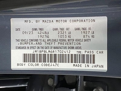 2024 Mazda Mazda3 Hatchback 2.5 S Carbon Edition Auto AWD