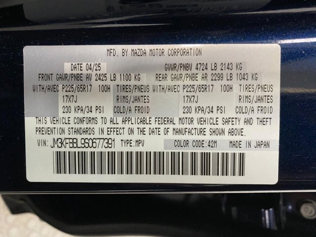 2025 Mazda Mazda CX-5 2.5 S Select Package AWD