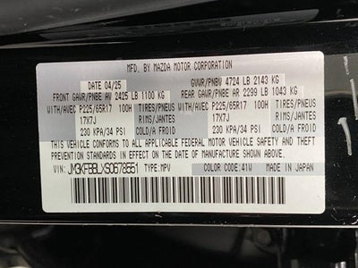 2025 Mazda Mazda CX-5 2.5 S Select Package AWD