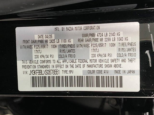 2025 Mazda Mazda CX-5 2.5 S Select Package AWD