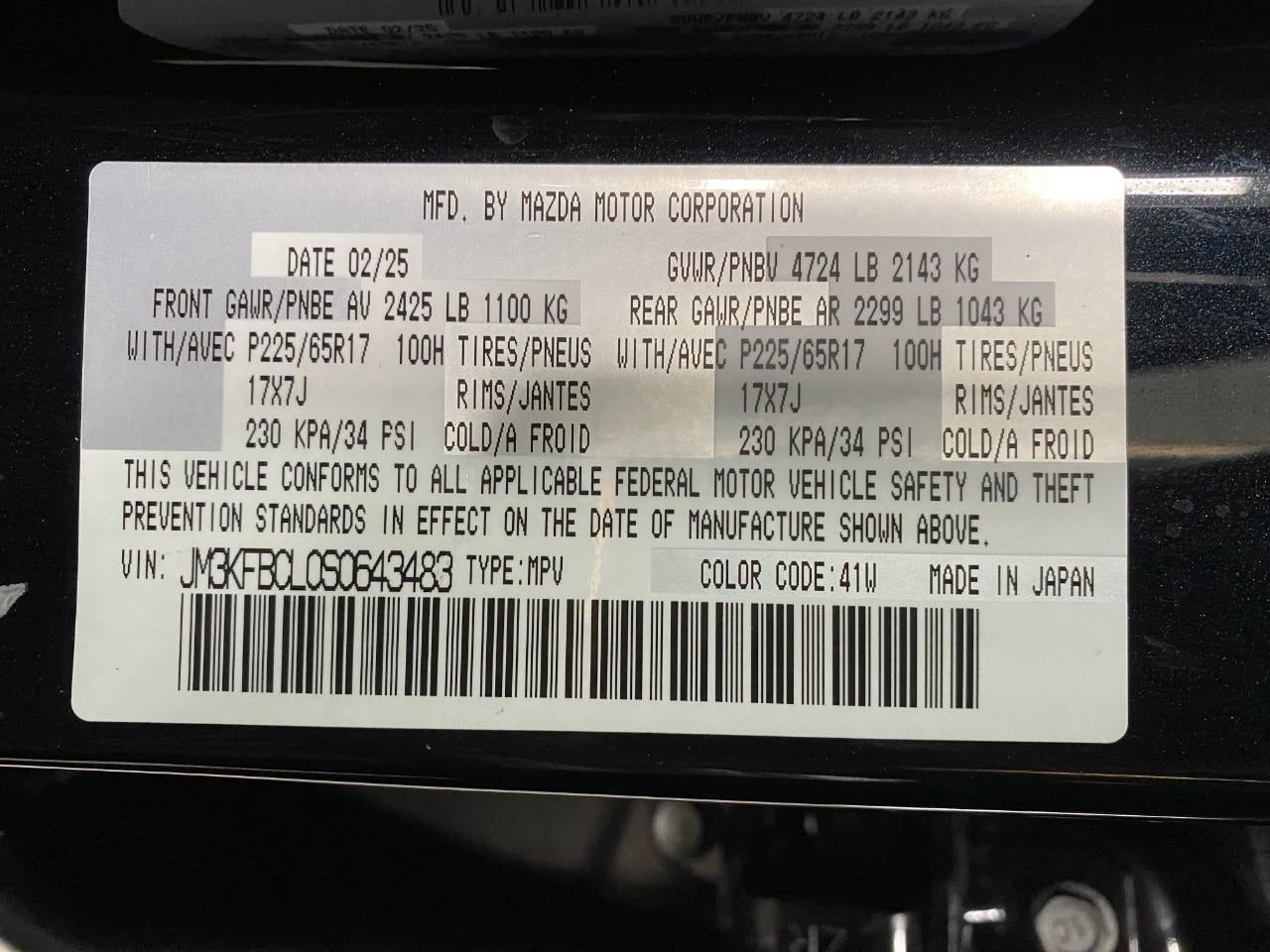 2025 Mazda Mazda CX-5 SPORT UTILITY