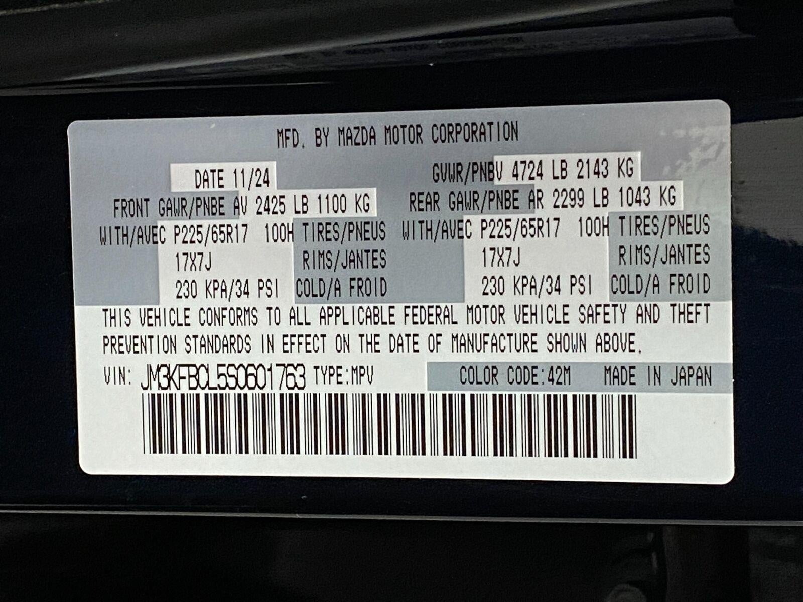 2025 Mazda Mazda CX-5 2.5 S Preferred Package AWD