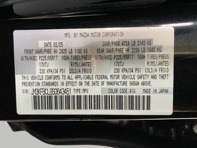 2025 Mazda Mazda CX-5 SPORT UTILITY