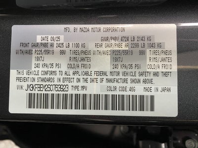 2025 Mazda Mazda CX-5 2.5 S Premium Plus AWD