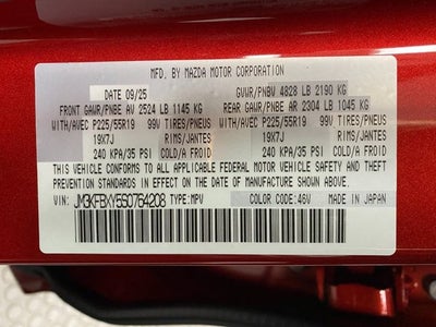 2025 Mazda Mazda CX-5 2.5 Turbo Signature AWD