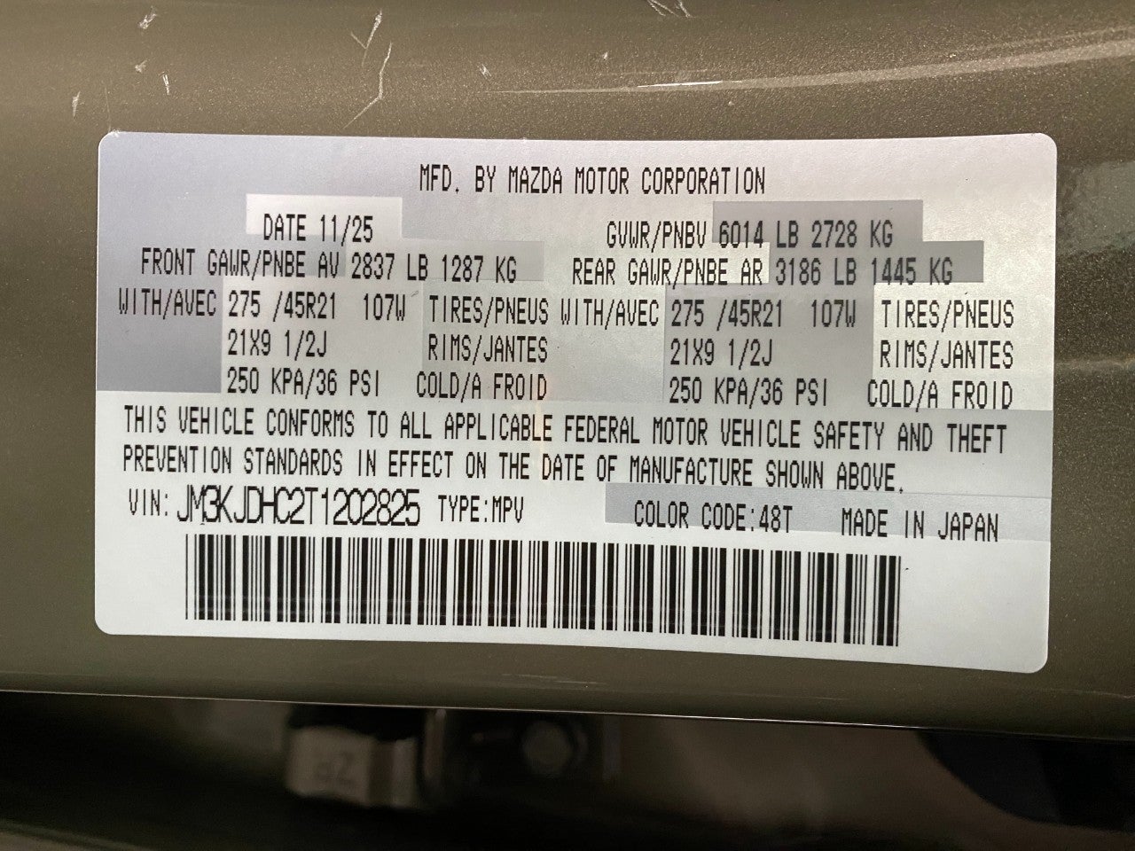 2026 Mazda Mazda CX-70 3.3 Turbo S Premium AWD