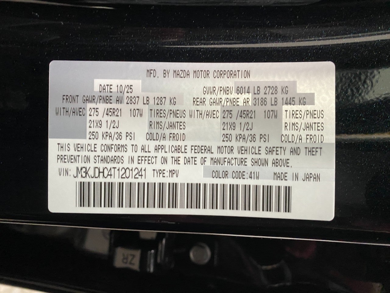 2026 Mazda Mazda CX-70 3.3 Turbo S Premium AWD