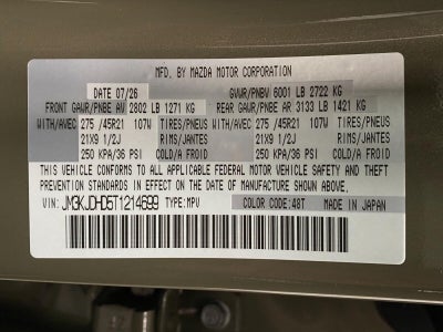 2026 Mazda Mazda CX-70 3.3 Turbo Premium AWD