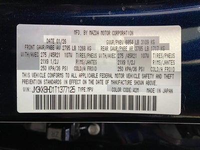 2026 Mazda Mazda CX-90 3.3 Turbo Preferred AWD