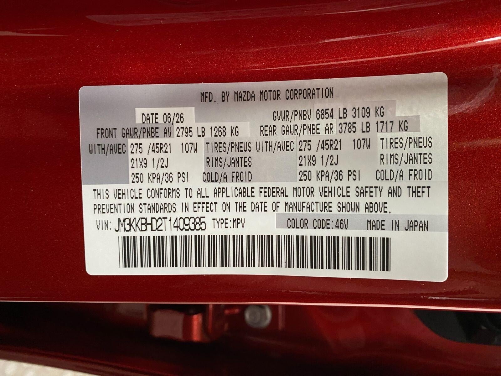 2026 Mazda Mazda CX-90 3.3 Turbo Preferred AWD