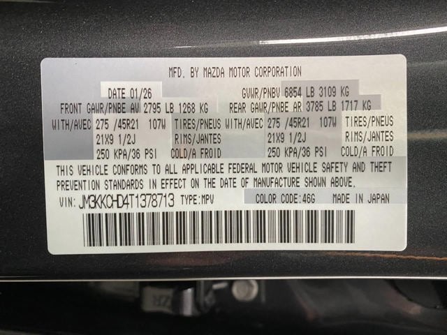 2026 Mazda Mazda CX-90 3.3 Turbo Premium Sport AWD