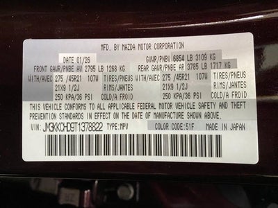 2026 Mazda Mazda CX-90 3.3 Turbo Premium Sport AWD