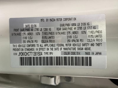 2026 Mazda Mazda CX-90 3.3 Turbo S Premium Sport AWD