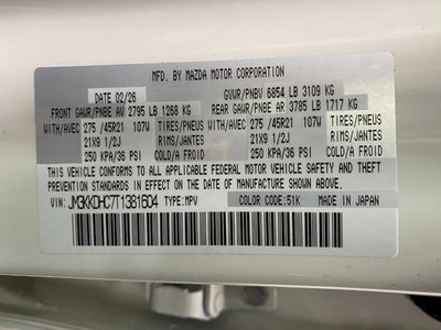 2026 Mazda Mazda CX-90 3.3 Turbo S Premium Sport AWD