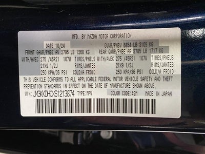 2025 Mazda Mazda CX-90 3.3 Turbo S Premium Package