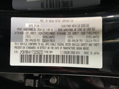 2026 Mazda Mazda CX-5 2.5 S Select AWD