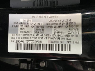 2026 Mazda Mazda CX-5 2.5 S Select AWD